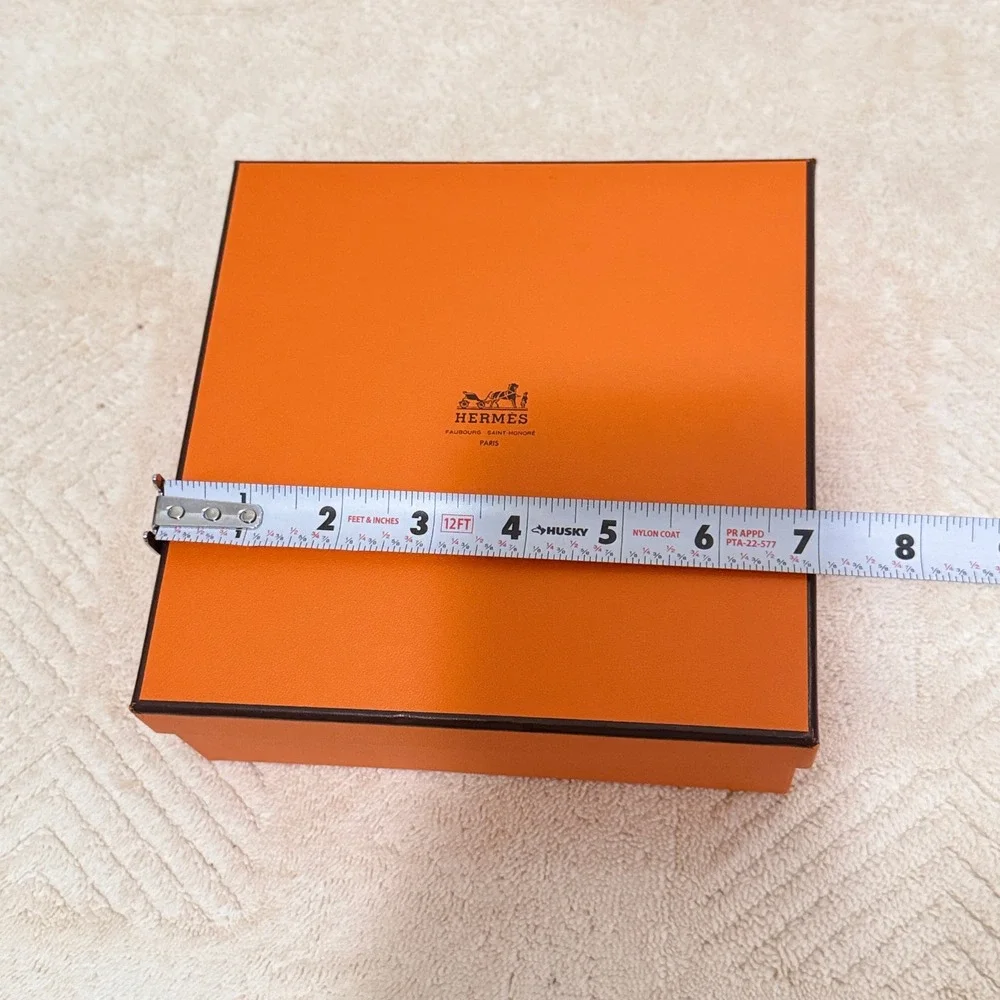 Hermès Paris Orange Empty Gift Box 7